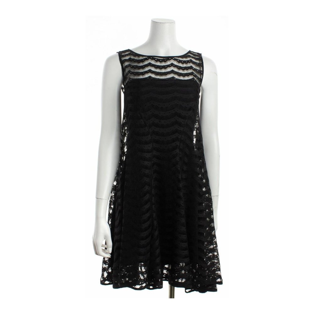 Milly Black Lace Tank Dress Size 0